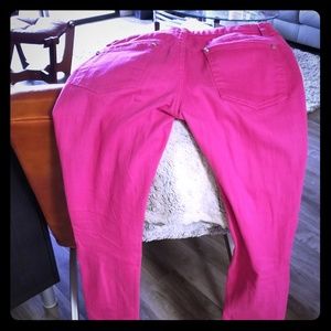 Hot Pink Jeans